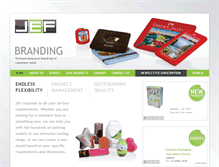 Tablet Screenshot of jef.com.hk